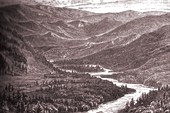 Долина Бухтармы на Алтае